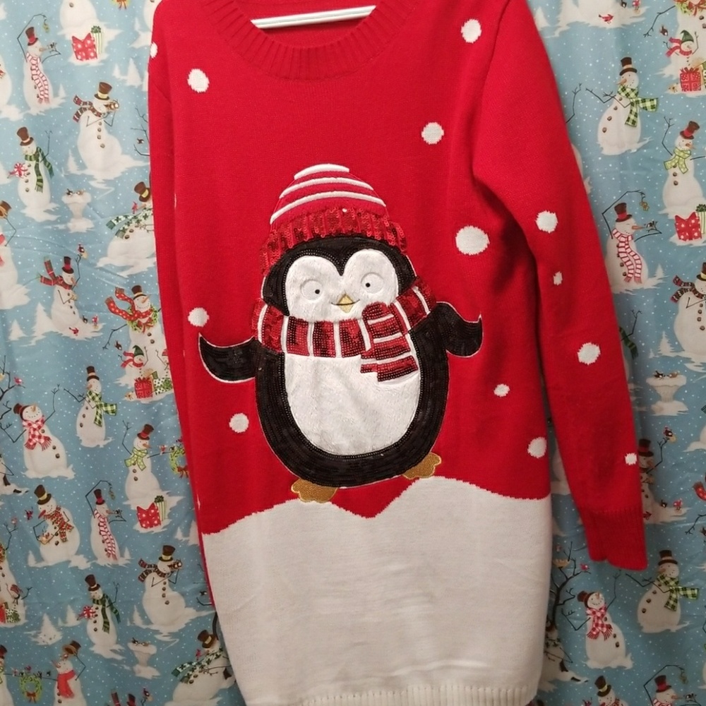 ☃️❄Christmas Sweater Dress